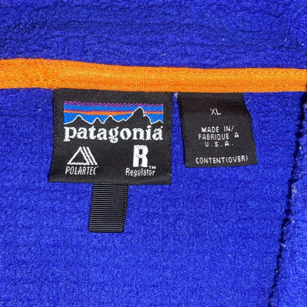 VINTAGE PATAGONIA zip up fleece, polertec, warm everyday jacket - Picture 6 of 11